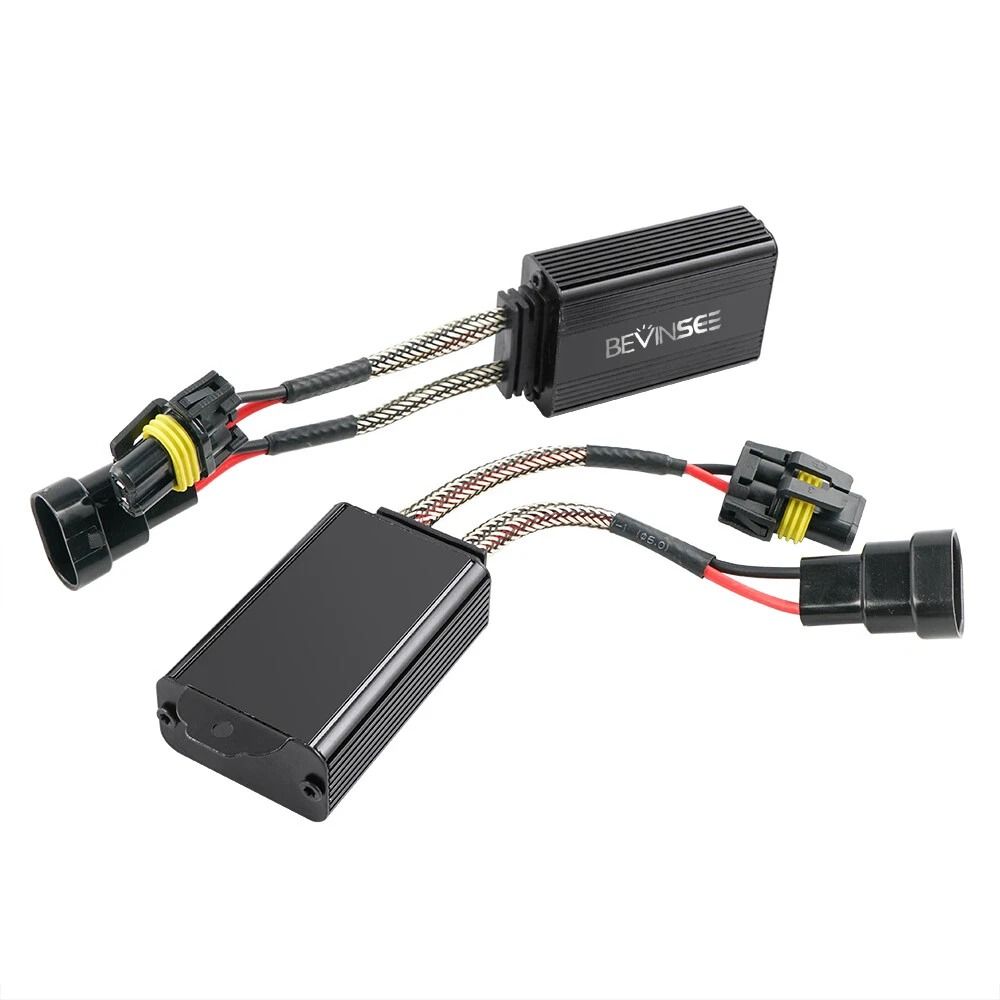 LED Headlight Decoder Anti Flicker Error Canceller Kit 2