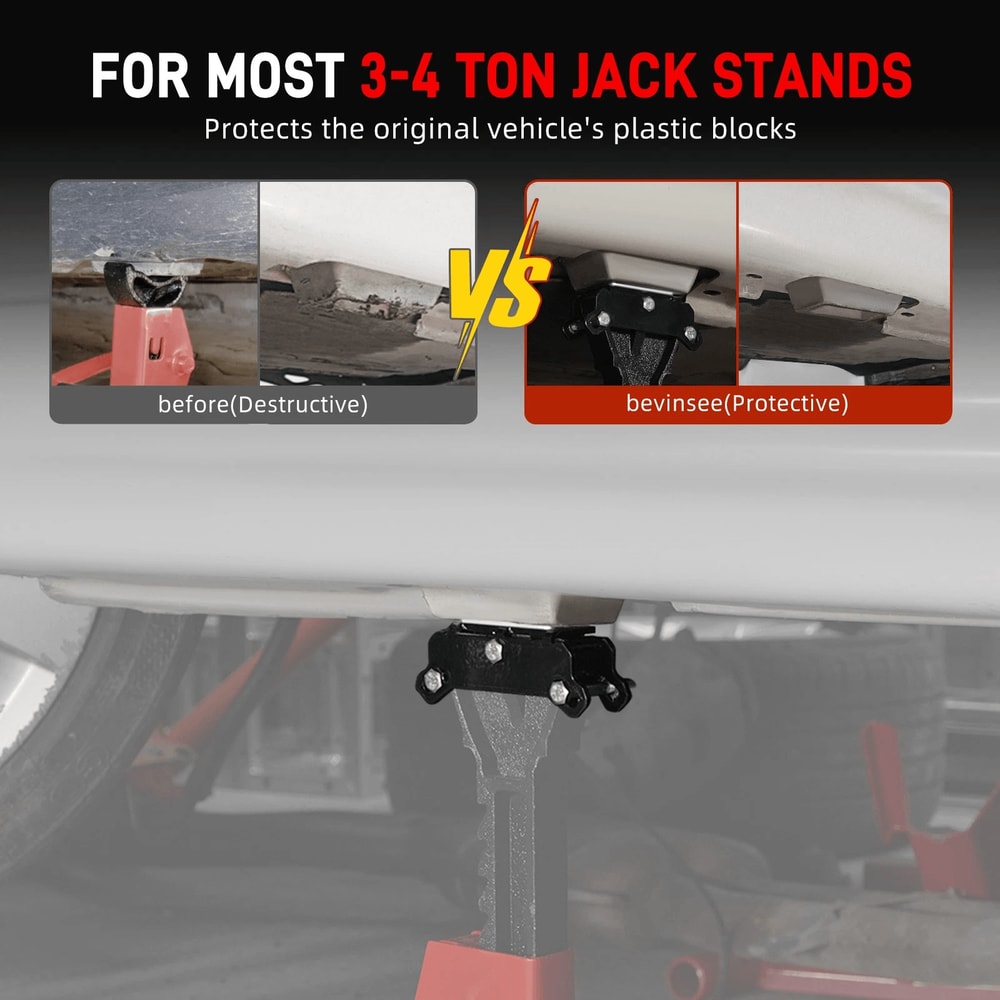 Jacking Stand Adapters For BMW MINI Cooper Toyota Supra Premium Car Lift Support For Enhanced Safe 8