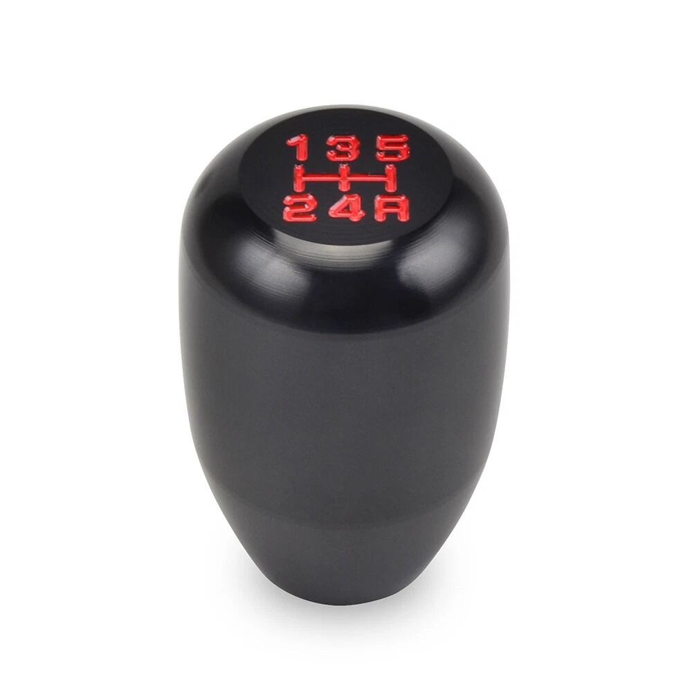 Premium Universal Car Shift Knob 5 Speed Manual Shifter Aluminum Gear Knob 6