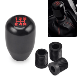 premium universal car shift knob 5 speed manual shifter aluminum gear knob