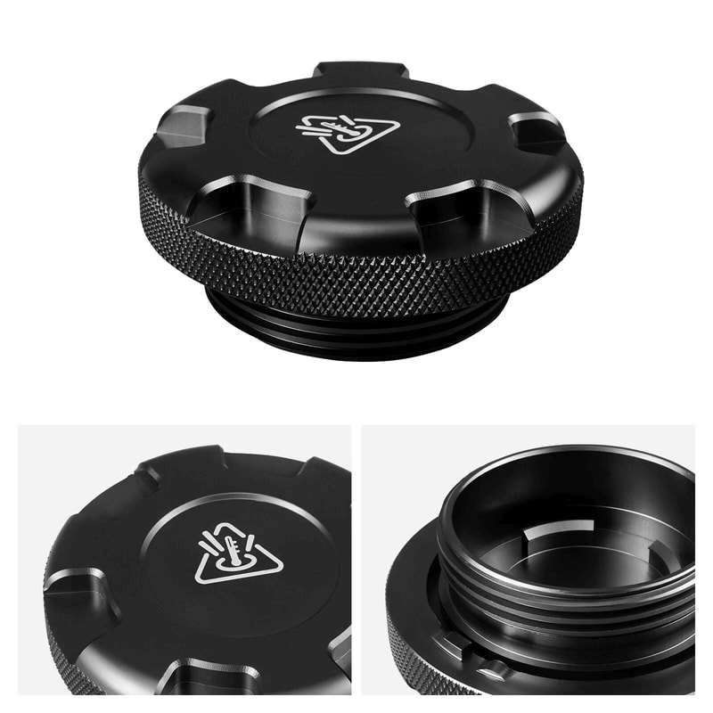 Aluminum Coolant Reservoir Cap For VW Golf GTI MK7 MK8 R Enhance Engine Performance 4