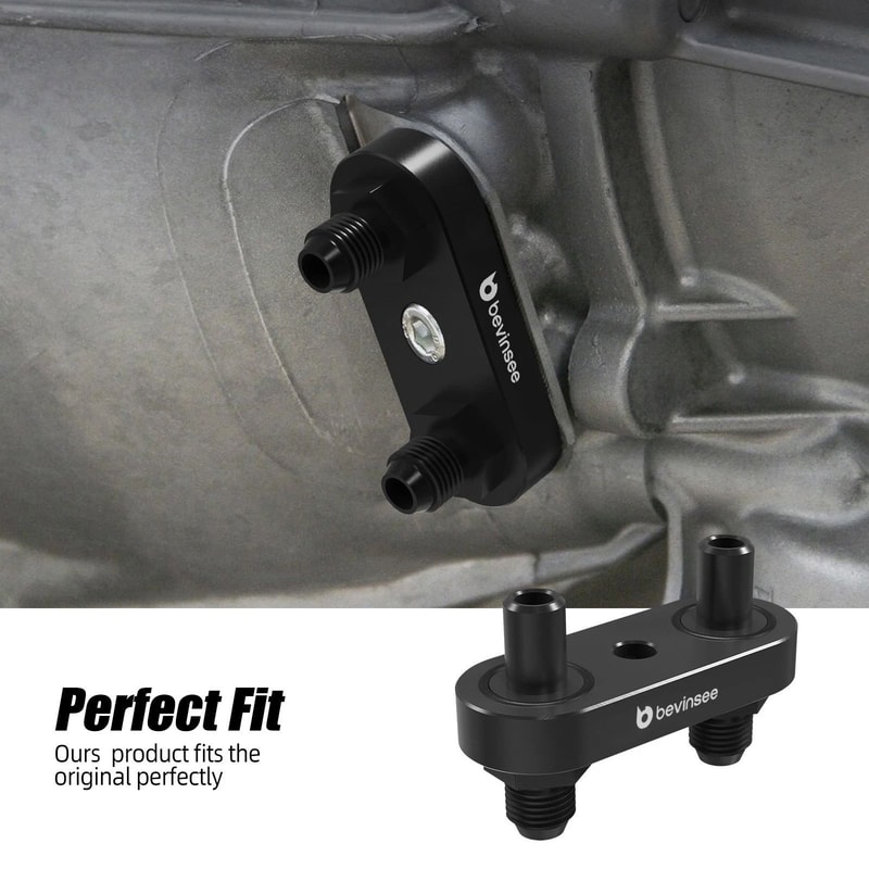 Transmission Cooler Adapter 6AN Fittings For Speed And Speed Transmissions 4