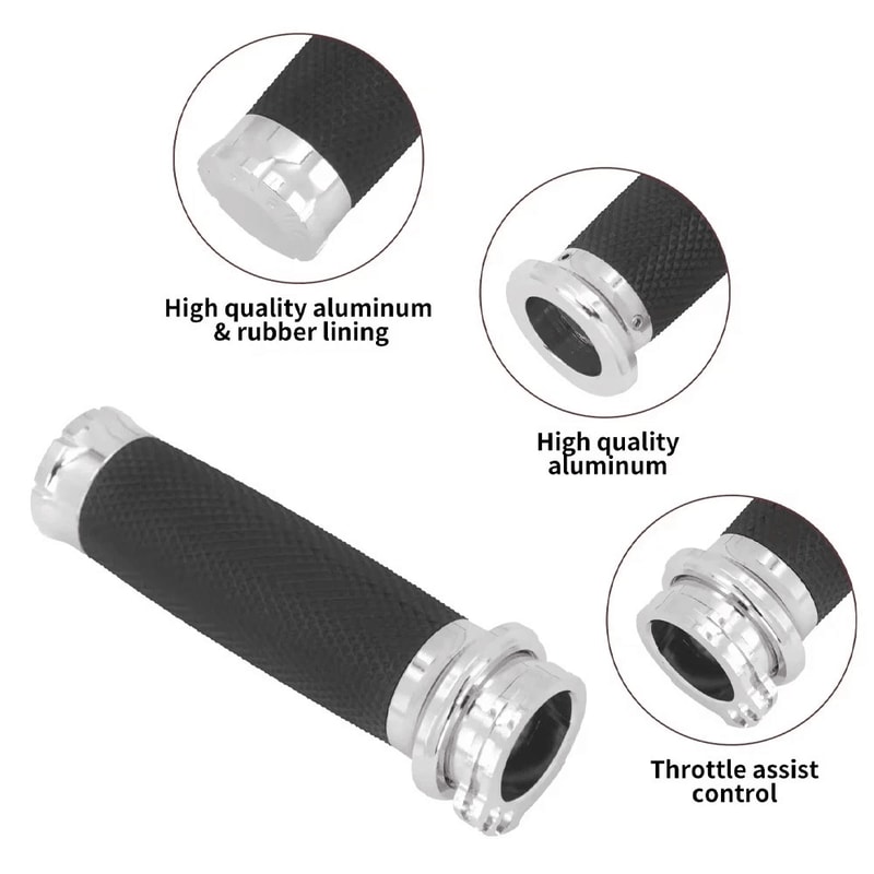 Motorcycle Handle Bar Hand Grips For HarleyDavidson Road King Softail Custom Premium Comfort Durab 2