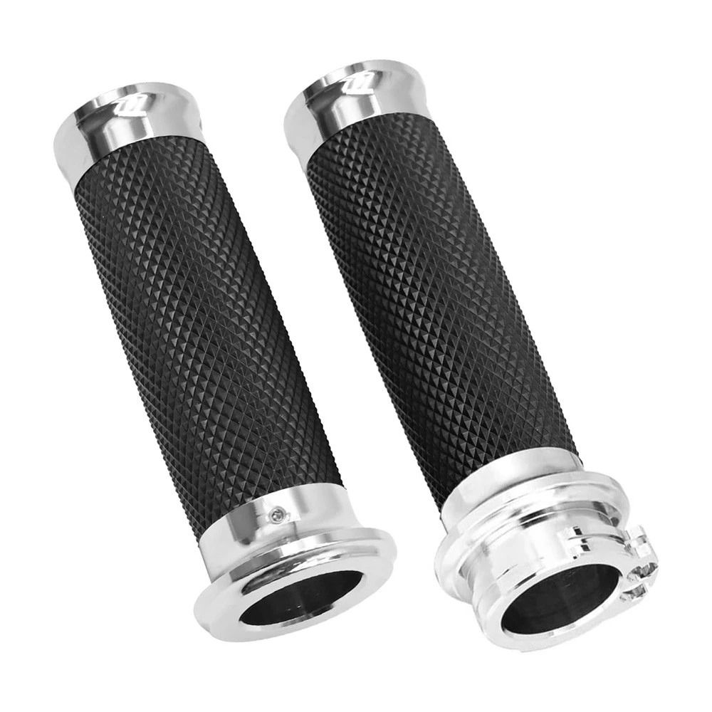 Motorcycle Handle Bar Hand Grips For HarleyDavidson Road King Softail Custom Premium Comfort Durab 5