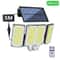 LED Solar Street Light Motion Sensor Security Flood Lamp For Outdoor Walls 12