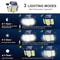 LED Solar Street Light Motion Sensor Security Flood Lamp For Outdoor Walls 4