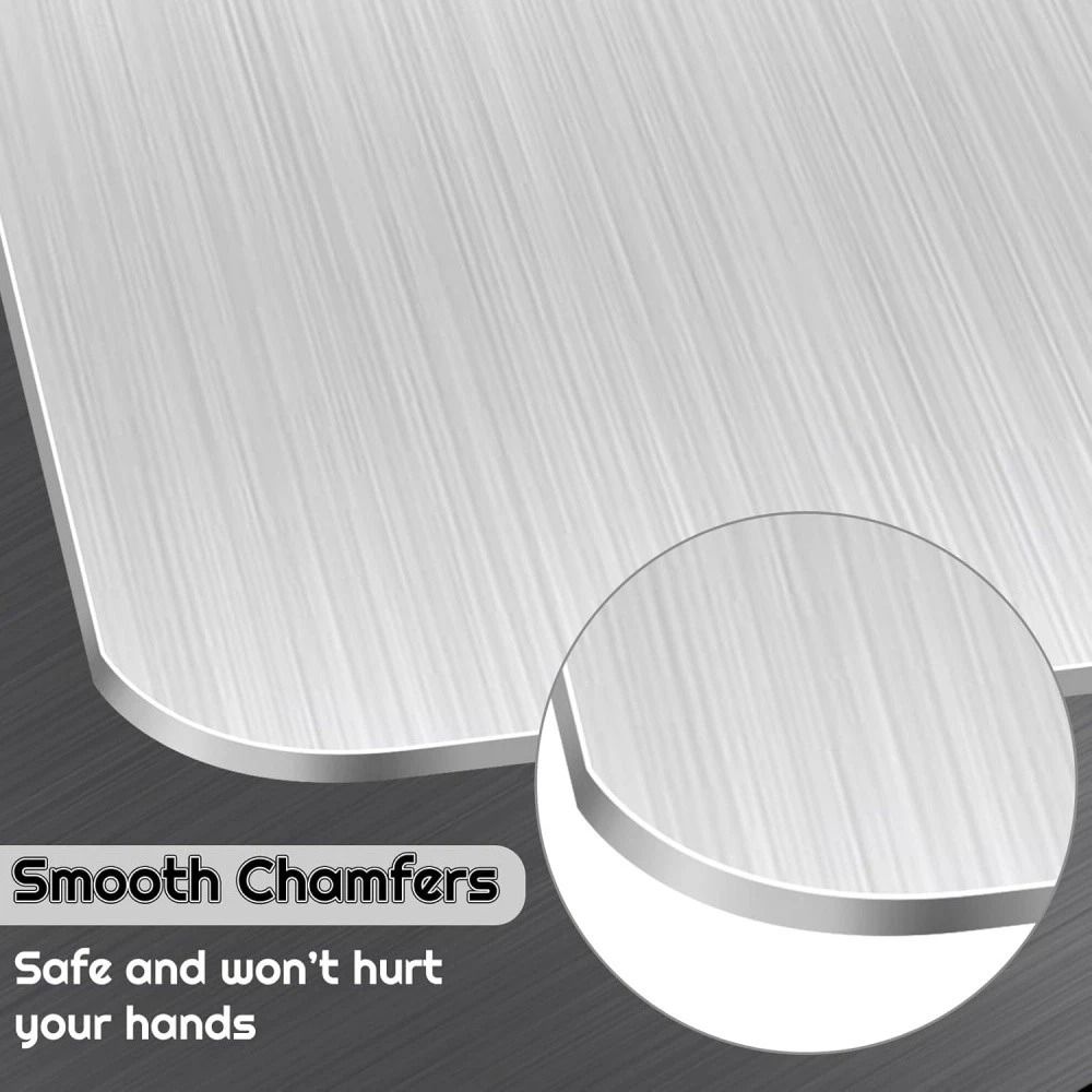 Premium Titanium Stainless Steel Cutting Board Durable Kitchen Prep Board Non Stick Chopping Board 1