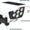 Solar Outdoor Motion Sensor LED Lights With Fake Security Camera Weatherproof Energy Efficient 4