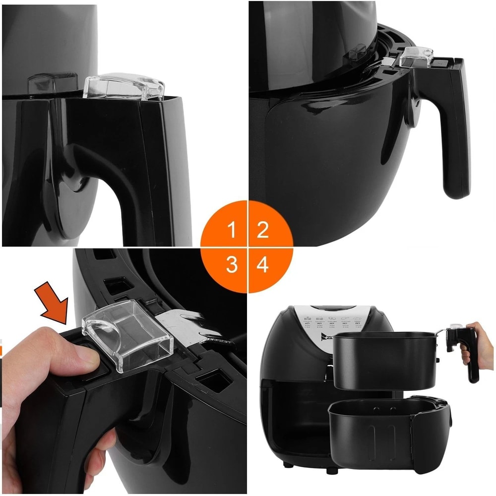 Air Fryer Oven Nonstick Oil Free Cooker With 7 Presets 5