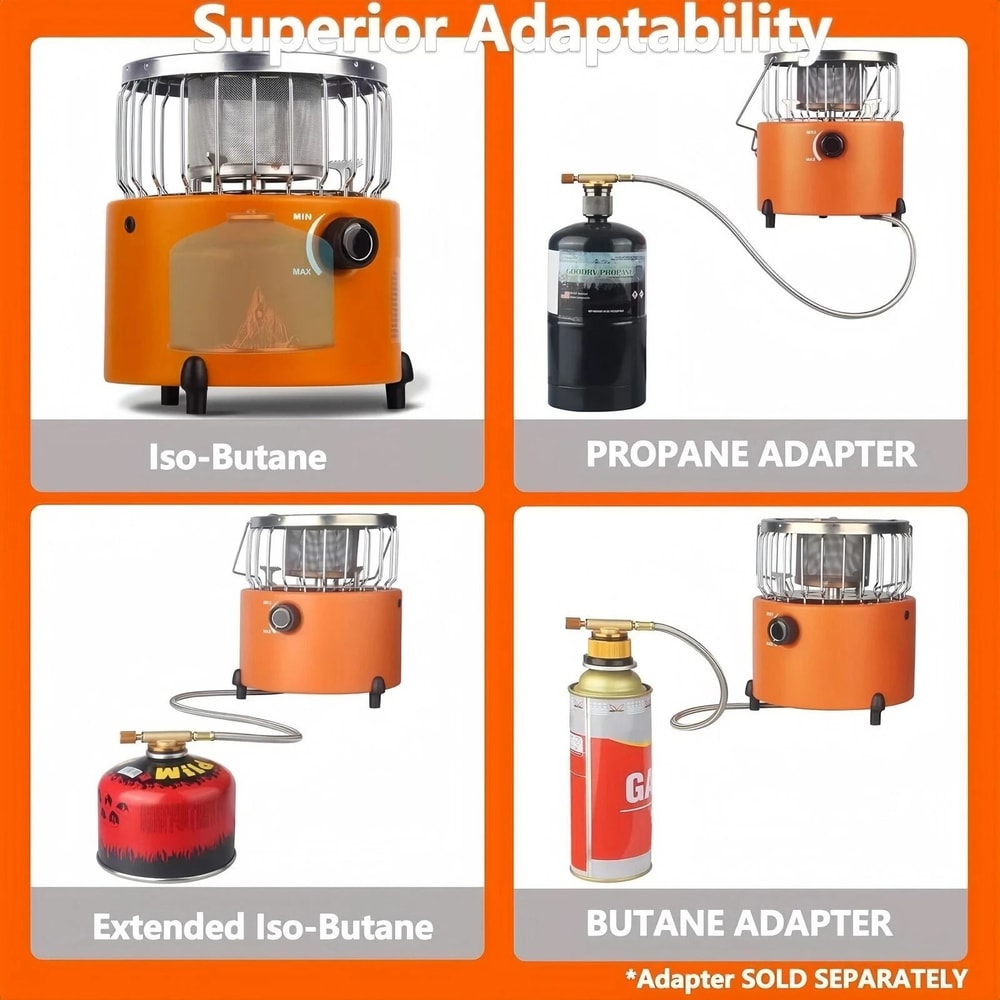 Portable Propane Heater Stove For Camping Outdoor Cooking And Warmth 1