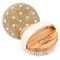Round Dry Brushing Body Brush Wooden Exfoliating Body Brush For Smooth Skin 0
