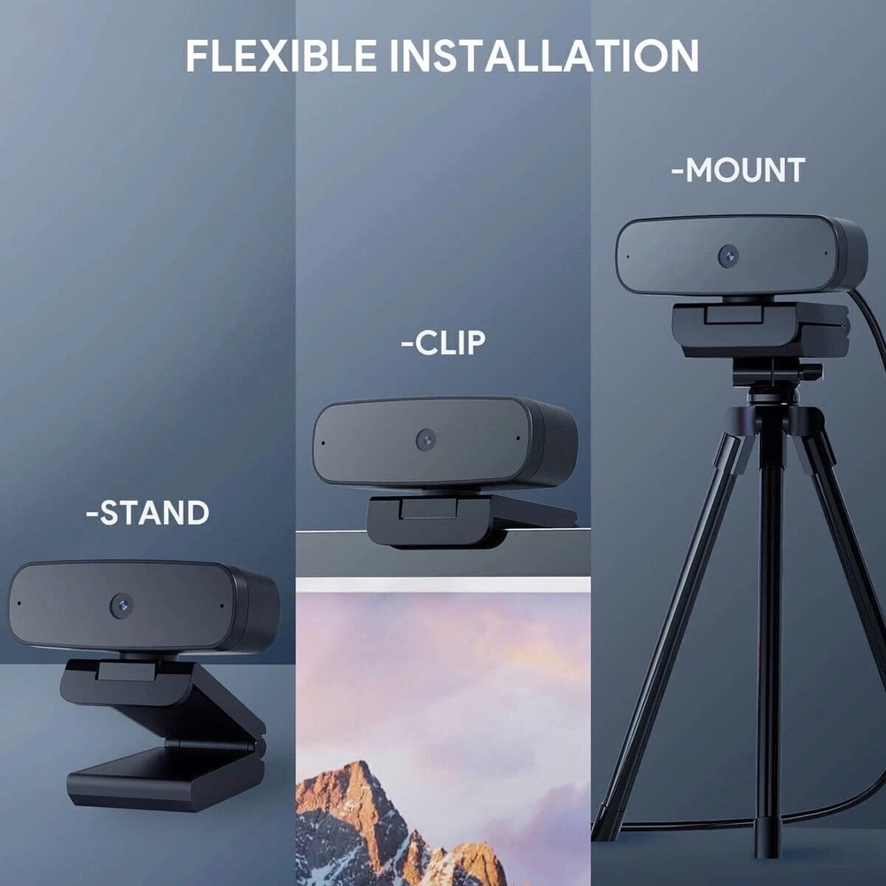 Autofocus Webcam With Microphone For Laptop PC 6