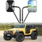 Jeep Wrangler Door Off Mirrors Steel Quick Release Side Mirror Pair 6