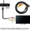 HDMI To RCA Adapter Cable For Samsung HDTV 4
