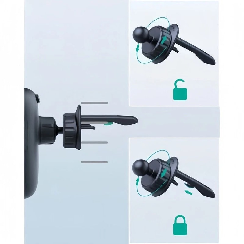 Universal 360 Air Vent Phone Holder For Car GPS And IPhone 2