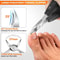 Heavy Duty Toenail Clippers 6 Piece Stainless Steel Podiatry Nail Care Kit 1