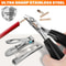 Heavy Duty Toenail Clippers 6 Piece Stainless Steel Podiatry Nail Care Kit 8