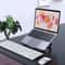 Adjustable Aluminum Laptop Stand Foldable Portable Notebook Holder 1