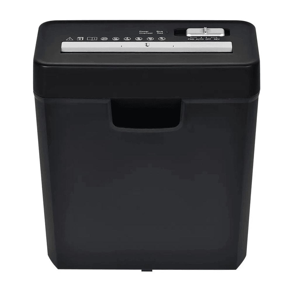6 Sheet Home Office Paper Shredder With Credit Card And CD Strip Cut 2