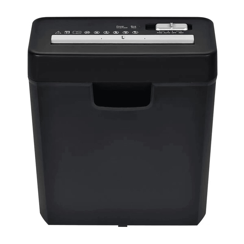 6 Sheet Home Office Paper Shredder With Credit Card And CD Strip Cut 2