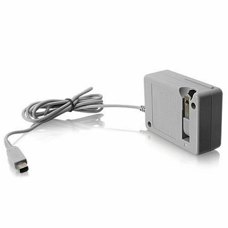 3DS Charger AC Adapter For 2DS DSi DSi XL Travel Wall Power Cord 3