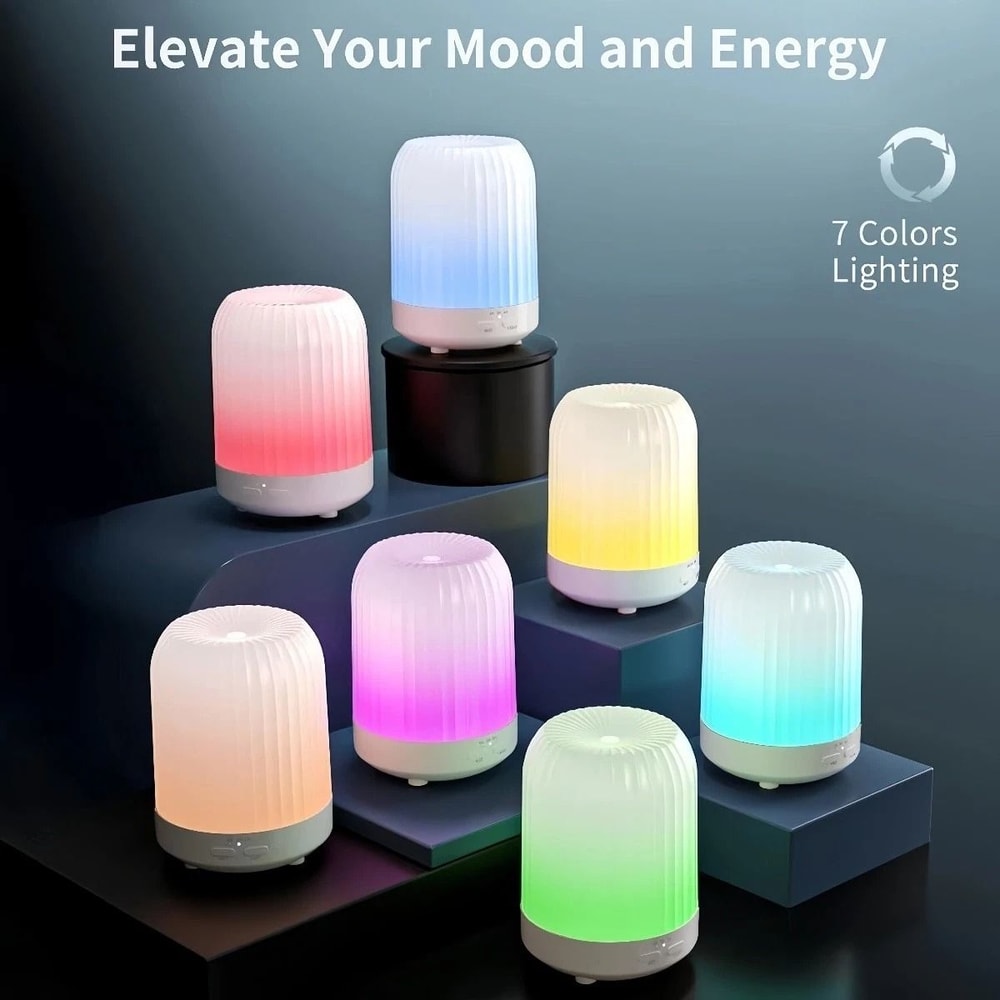 LED Ultrasonic Essential Oil Diffuser Aroma Humidifier With Night Light 1