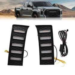 toyota tundra led fog lamp drl turn signal lights