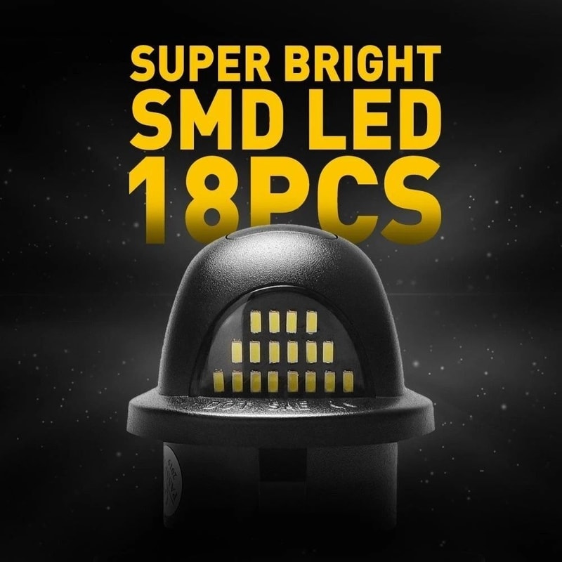 LED License Plate Lights For Ford 7