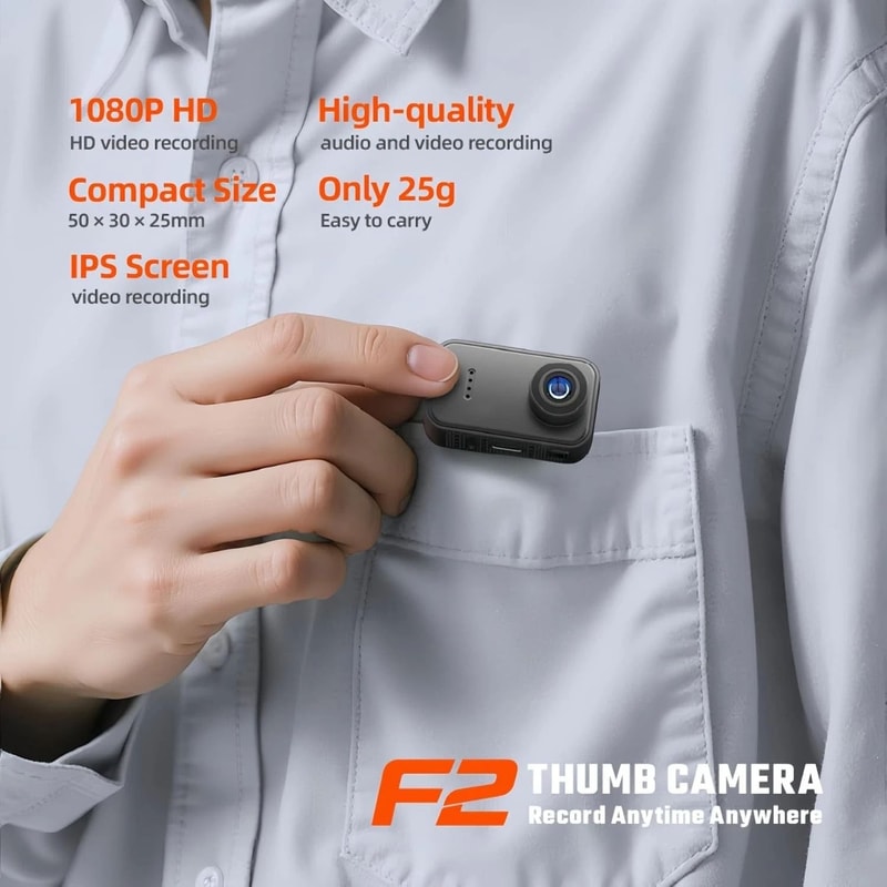 Compact Mini Body Camera With Video And IR Night Vision Clip DVR 6