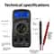 Digital Multimeter AC DC Voltmeter Voltage Tester With Ohmmeter Ammeter 9V Powered 1