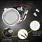 LED Side Mirror Puddle Lights For 20052014 Ford White 11