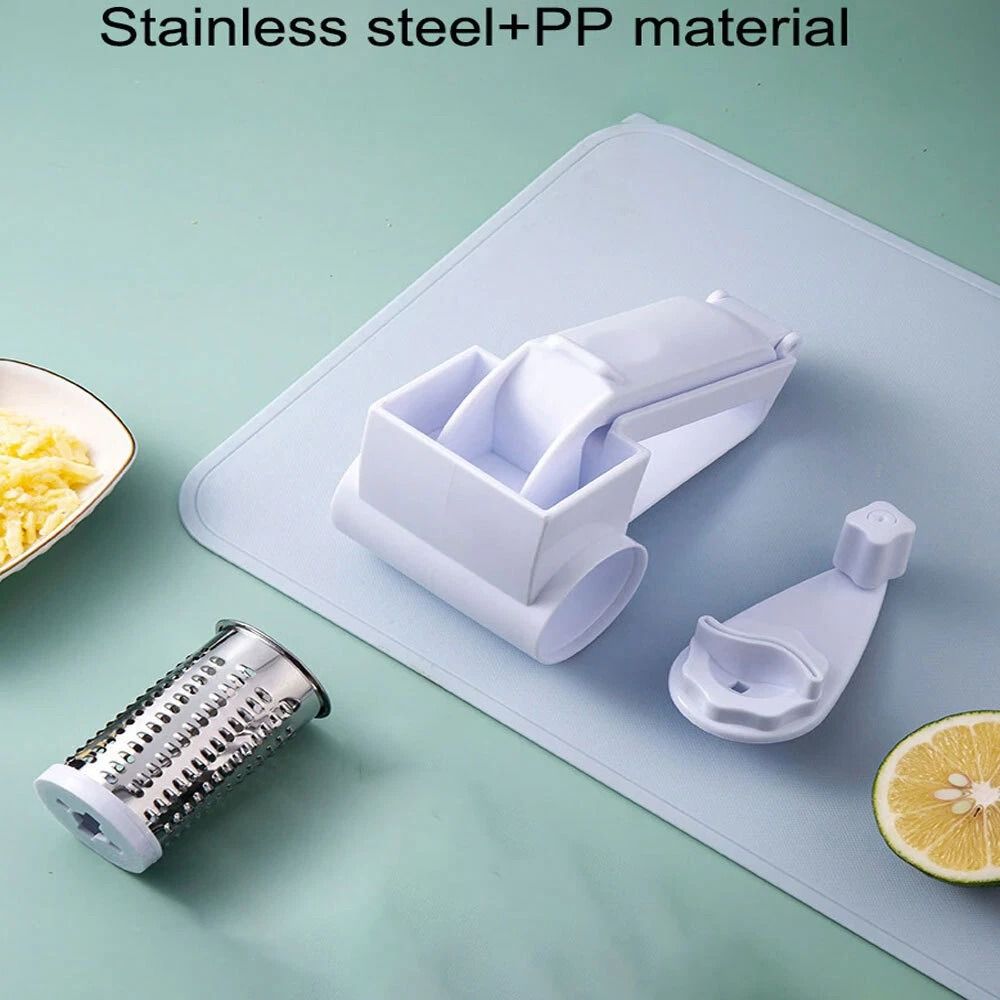 Olive Garden Style Rotary Parmesan Cheese Grater With Stainless Steel Drum 1