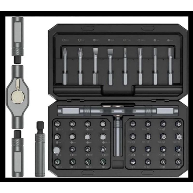 42 In 1 Magnetic Ratchet Screwdriver Set For DIY Repairs 2