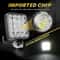 LED Work Light Pods For Off Road Driving Tractor Fog Lights 8