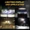 LED Work Light Pods For Off Road Driving Tractor Fog Lights 9