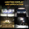 LED Work Light Pods For Off Road Driving Tractor Fog Lights 9