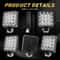 LED Work Light Pods For Off Road Driving Tractor Fog Lights 3