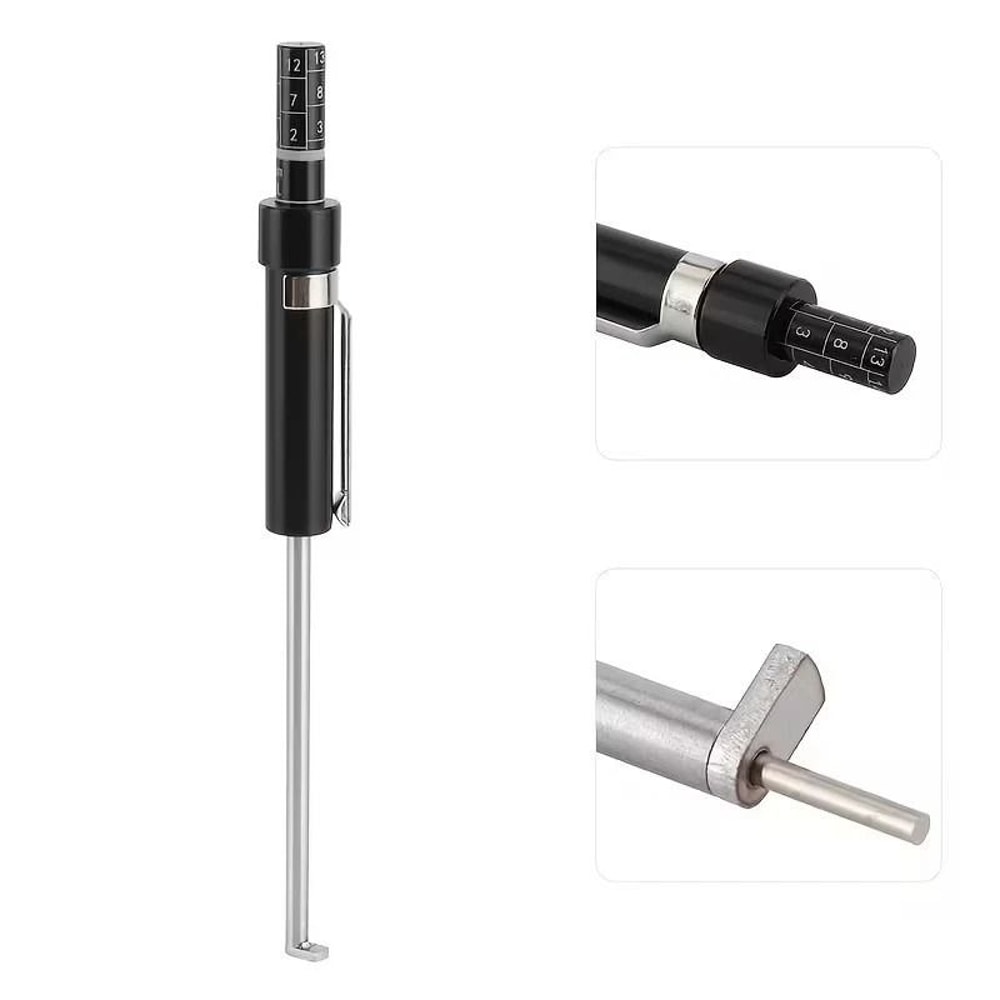 Brake Pad Thickness Gauge Tool With Scale For Fast Car Brake Inspection 9