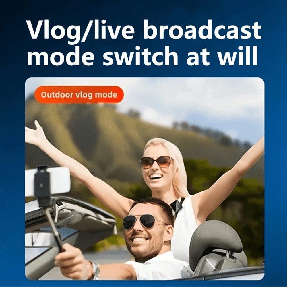 3 In 1 Wireless Lavalier Microphone For IPhone Android Camera 7