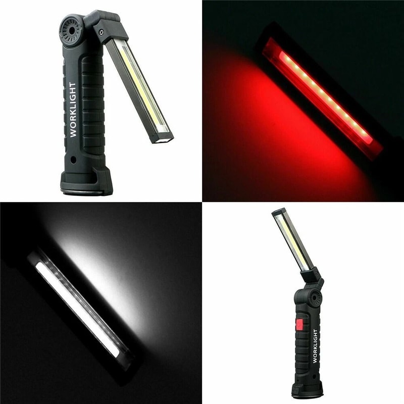 Rechargeable COB LED Work Light For Garage And Car Repair 9