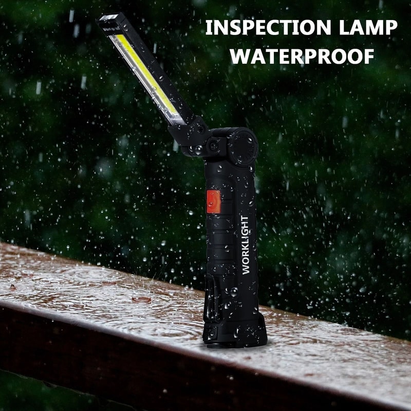 Rechargeable COB LED Work Light For Garage And Car Repair 7