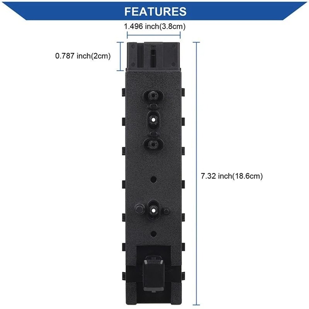 Ford Fusion Driver Seat Adjustment Switch FAW 12 Pin OEM Fit 4