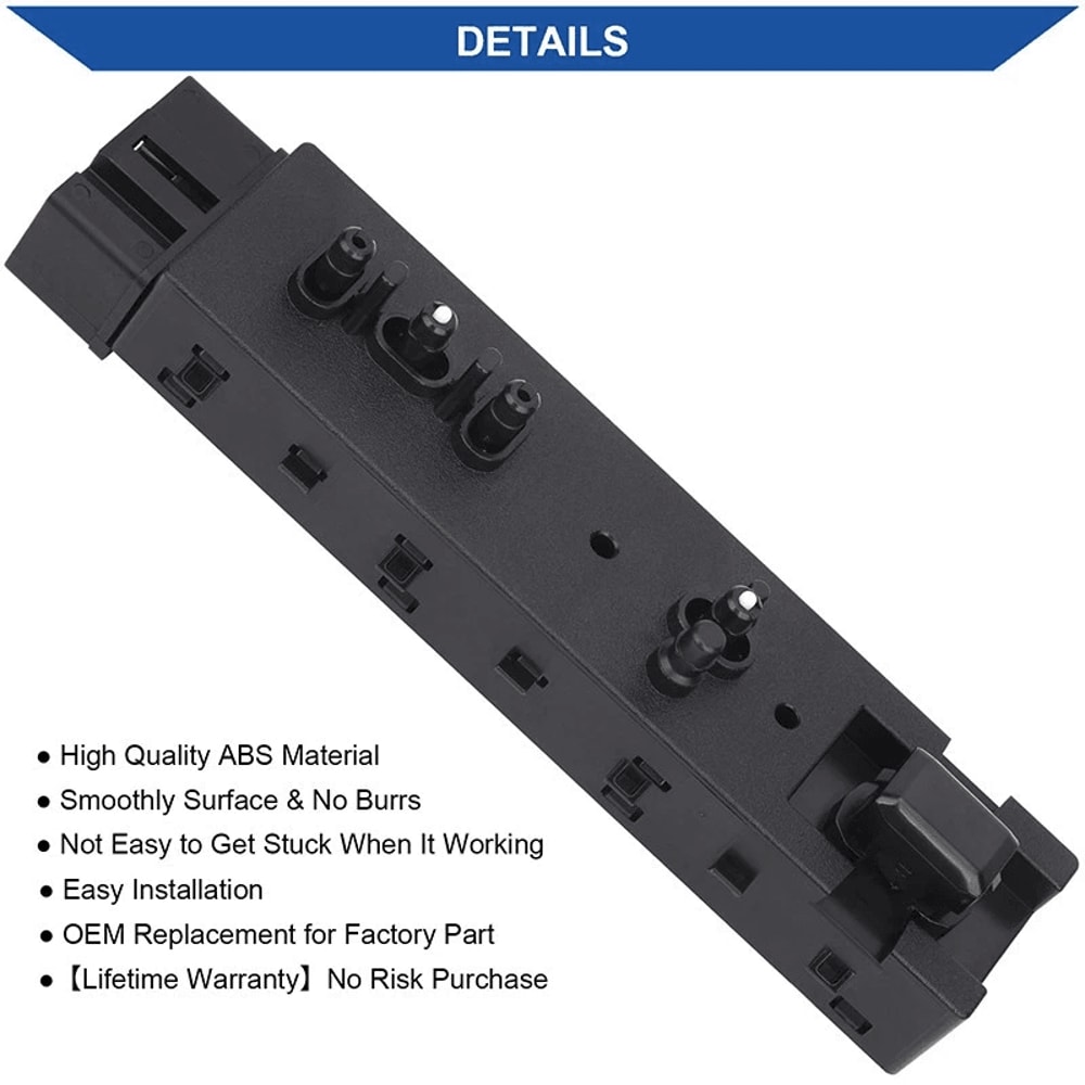 Ford Fusion Driver Seat Adjustment Switch FAW 12 Pin OEM Fit 5
