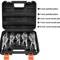 Heavy Duty Locking Pliers Set With Case 8