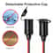Cigarette Lighter Extension Cord Heavy Duty Car Power Adapter 7
