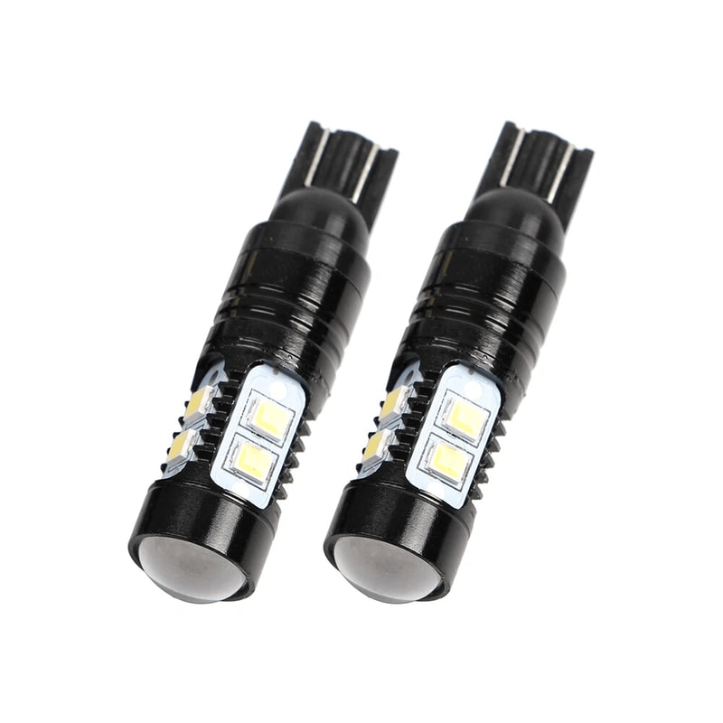 White LED Fog DRL Driving Light Bulb Kit For Cadillac Escalade 6