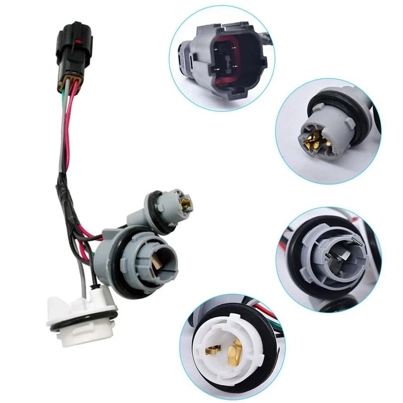 Hyundai Tucson Rear Tail Light Socket Wire Harness 14