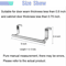Over Cabinet Towel Bar No Drill Stainless Steel Kitchen Towel Holder 2
