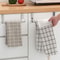 Over Cabinet Towel Bar No Drill Stainless Steel Kitchen Towel Holder 4