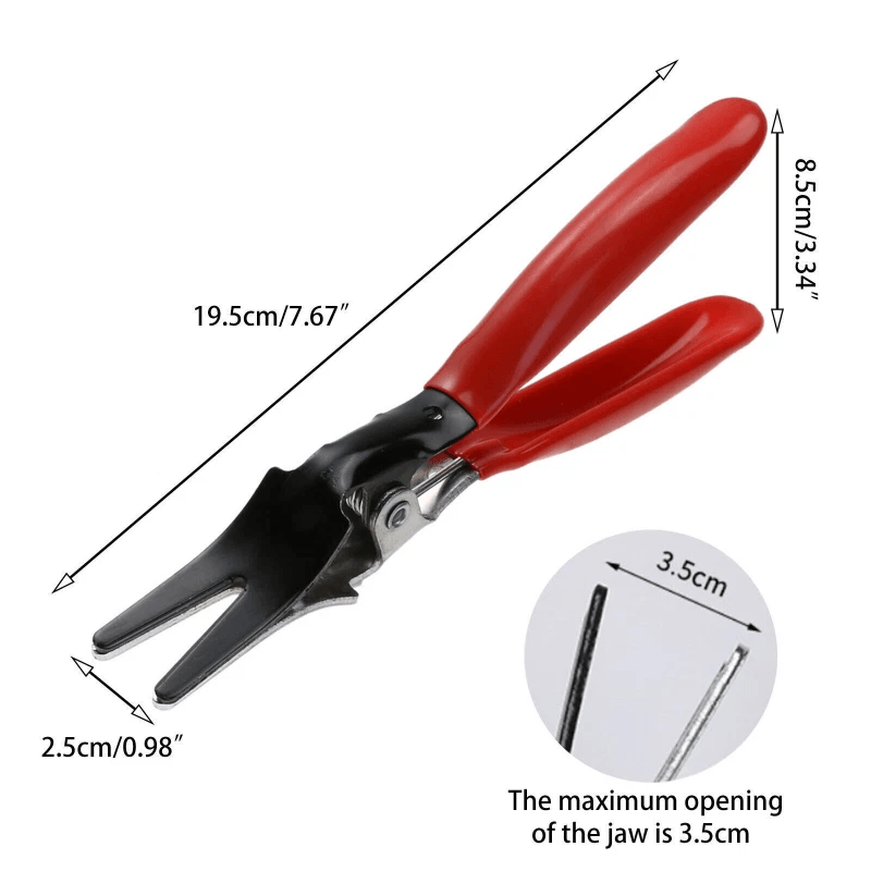 Angled Hose Removal Pliers For Auto Fuel Vacuum Water Lines 10